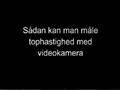 Sådan måler man tophastighed.