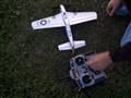 Ultra Micro p-51 flyvning